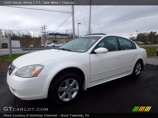 2004 Nissan Altima 2.5 S in Satin White