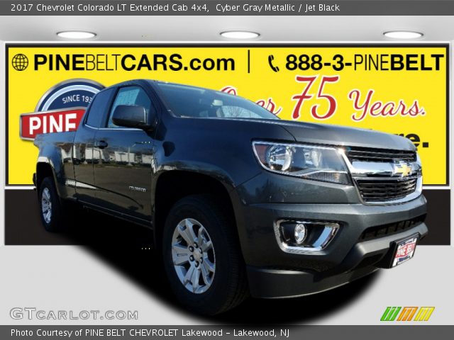 2017 Chevrolet Colorado LT Extended Cab 4x4 in Cyber Gray Metallic