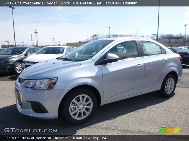 2017 Chevrolet Sonic LT Sedan in Arctic Blue Metallic