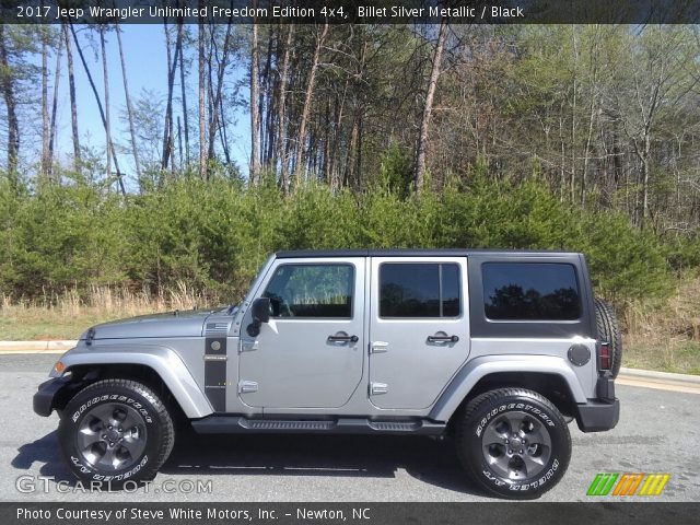 2017 Jeep Wrangler Unlimited Freedom Edition 4x4 in Billet Silver Metallic