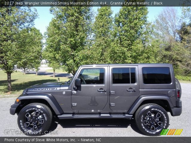2017 Jeep Wrangler Unlimited Smoky Mountain Edition 4x4 in Granite Crystal Metallic