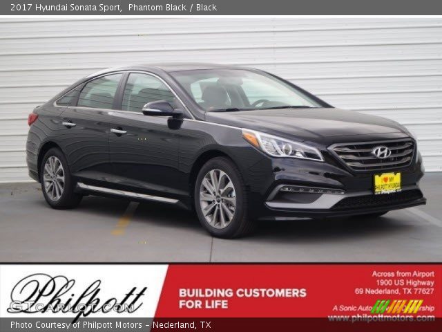 2017 Hyundai Sonata Sport in Phantom Black