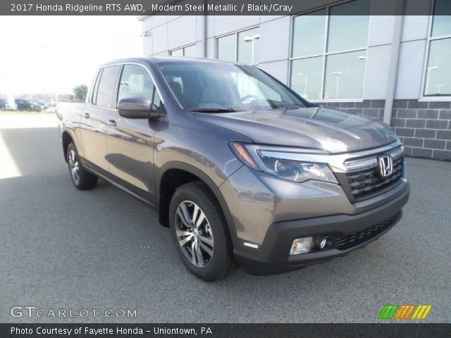 2017 Honda Ridgeline RTS AWD in Modern Steel Metallic