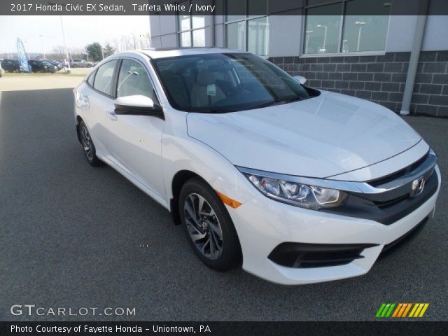 2017 Honda Civic EX Sedan in Taffeta White