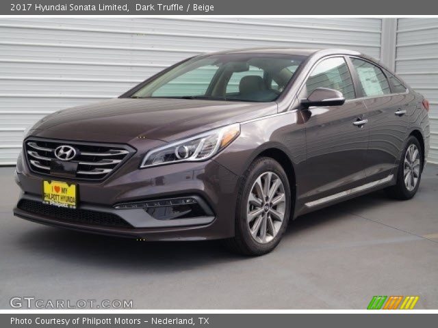 2017 Hyundai Sonata Limited in Dark Truffle