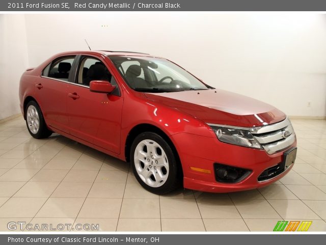 2011 Ford Fusion SE in Red Candy Metallic