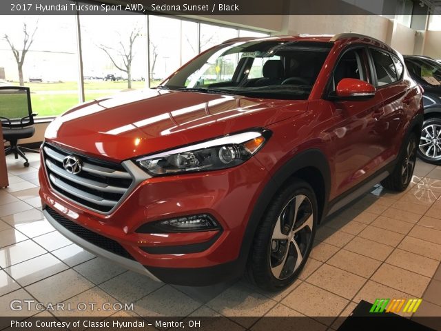 2017 Hyundai Tucson Sport AWD in Sedona Sunset