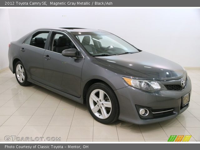 2012 Toyota Camry SE in Magnetic Gray Metallic