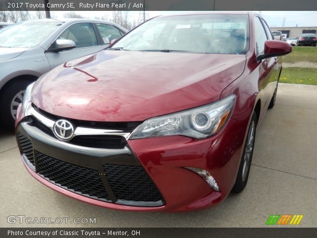 2017 Toyota Camry SE in Ruby Flare Pearl