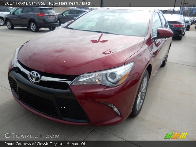 2017 Toyota Camry SE in Ruby Flare Pearl
