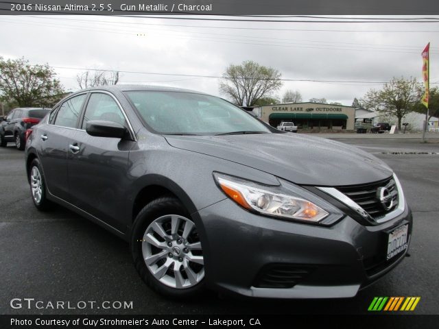 2016 Nissan Altima 2.5 S in Gun Metallic