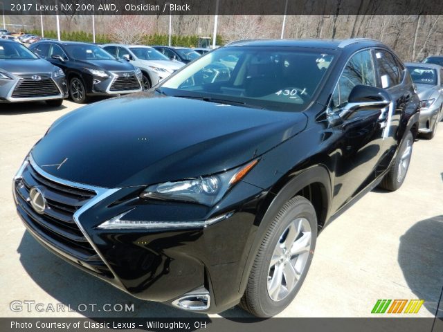 2017 Lexus NX 200t AWD in Obsidian