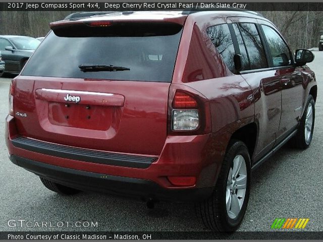 2017 Jeep Compass Sport 4x4 in Deep Cherry Red Crystal Pearl