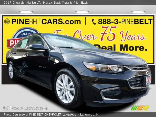 2017 Chevrolet Malibu LT in Mosaic Black Metallic