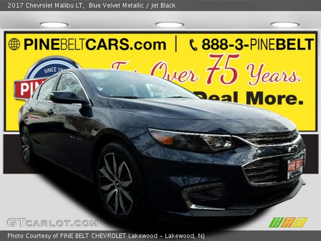 2017 Chevrolet Malibu LT in Blue Velvet Metallic
