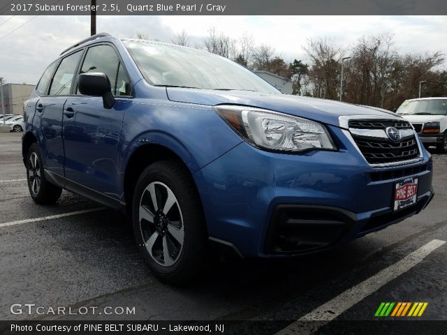 2017 Subaru Forester 2.5i in Quartz Blue Pearl