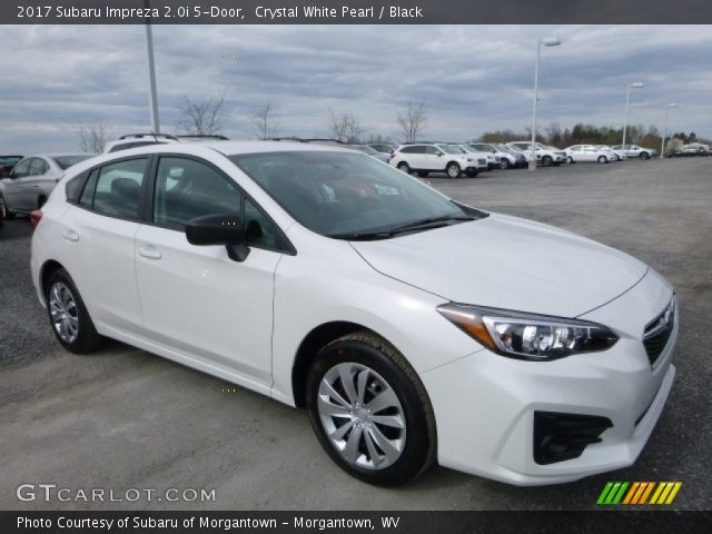 2017 Subaru Impreza 2.0i 5-Door in Crystal White Pearl