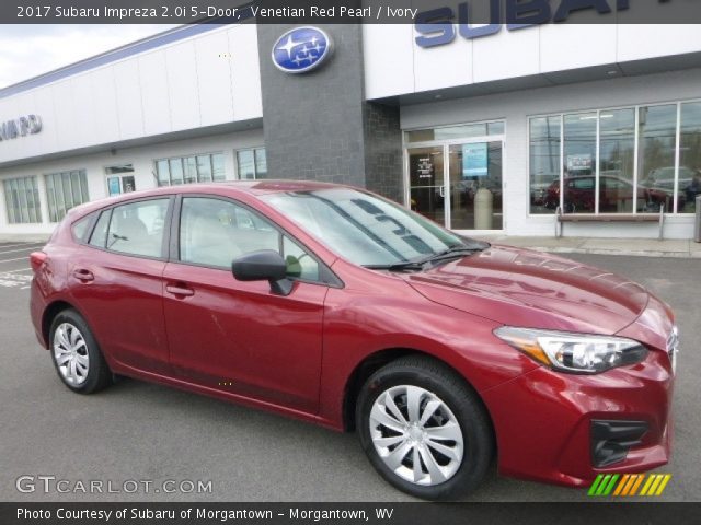 2017 Subaru Impreza 2.0i 5-Door in Venetian Red Pearl