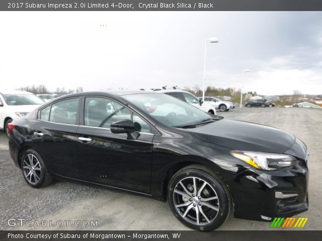 2017 Subaru Impreza 2.0i Limited 4-Door in Crystal Black Silica