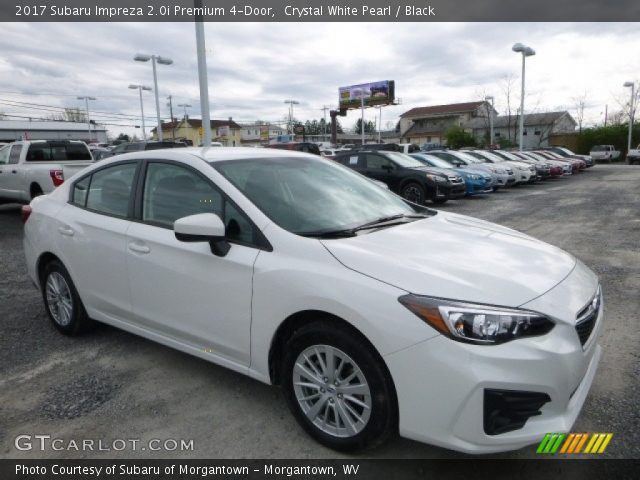2017 Subaru Impreza 2.0i Premium 4-Door in Crystal White Pearl