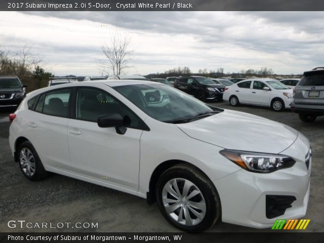 2017 Subaru Impreza 2.0i 5-Door in Crystal White Pearl