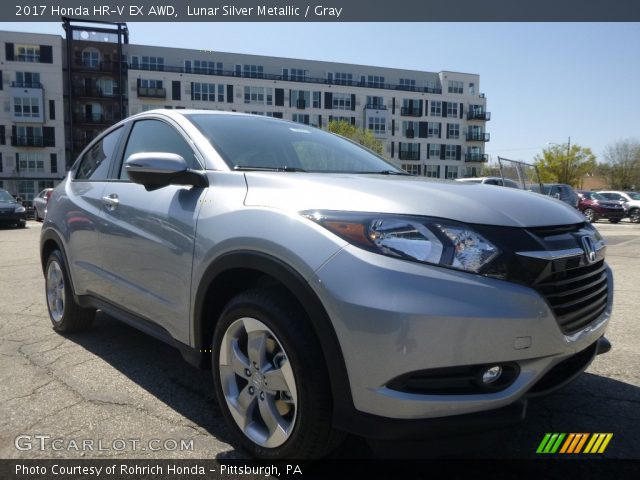 2017 Honda HR-V EX AWD in Lunar Silver Metallic