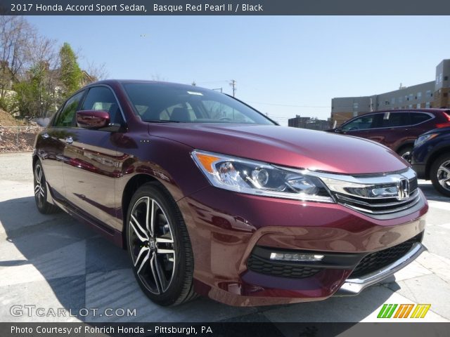 2017 Honda Accord Sport Sedan in Basque Red Pearl II