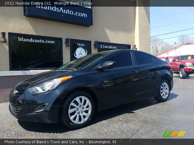 2012 Hyundai Elantra GLS in Midnight Black