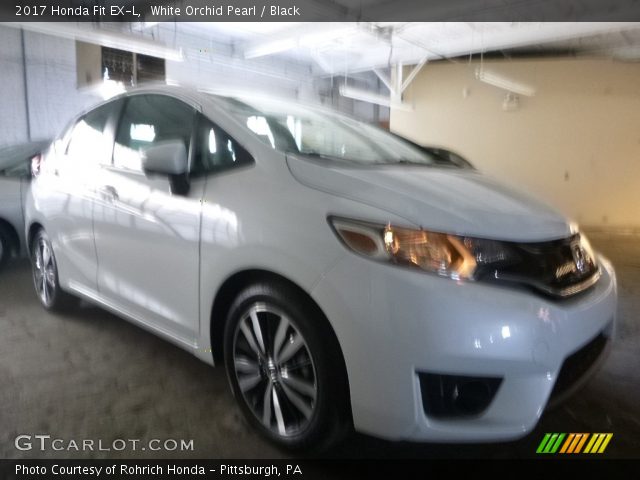 2017 Honda Fit EX-L in White Orchid Pearl