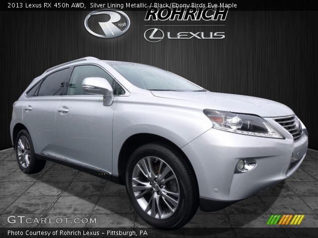 2013 Lexus RX 450h AWD in Silver Lining Metallic