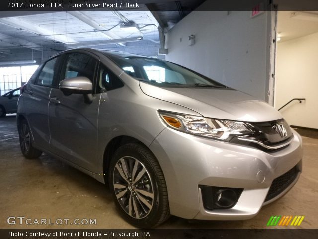 2017 Honda Fit EX in Lunar Silver Pearl