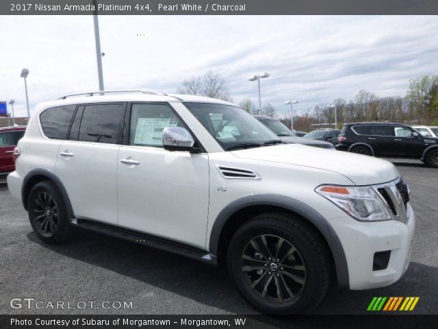 2017 Nissan Armada Platinum 4x4 in Pearl White