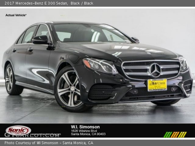 2017 Mercedes-Benz E 300 Sedan in Black