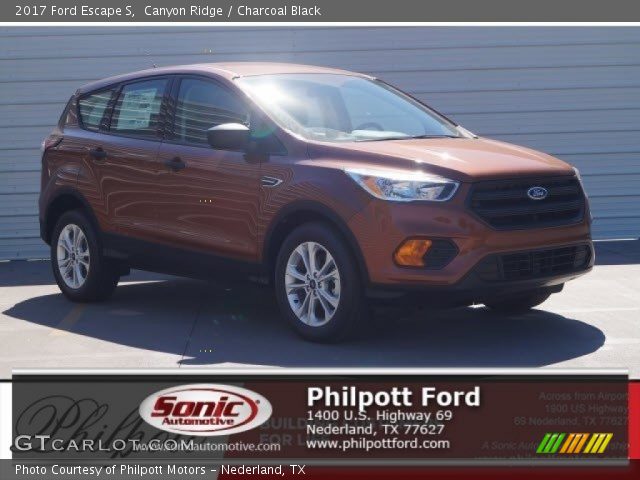 2017 Ford Escape S in Canyon Ridge