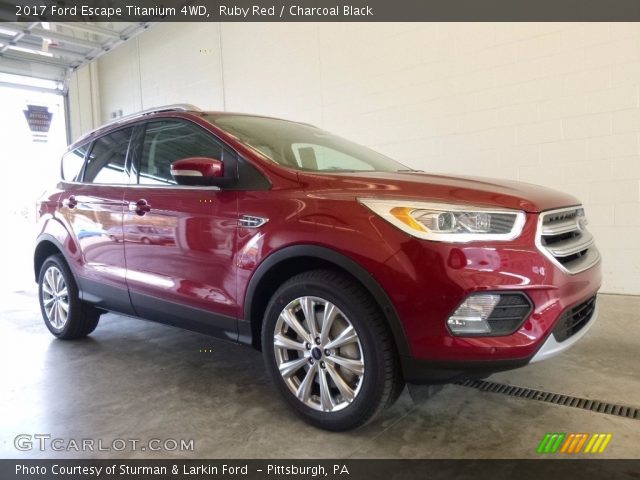 2017 Ford Escape Titanium 4WD in Ruby Red