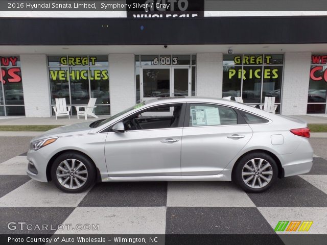 2016 Hyundai Sonata Limited in Symphony Silver