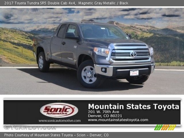 2017 Toyota Tundra SR5 Double Cab 4x4 in Magnetic Gray Metallic