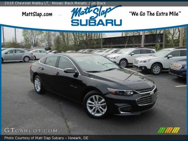 2016 Chevrolet Malibu LT in Mosaic Black Metallic