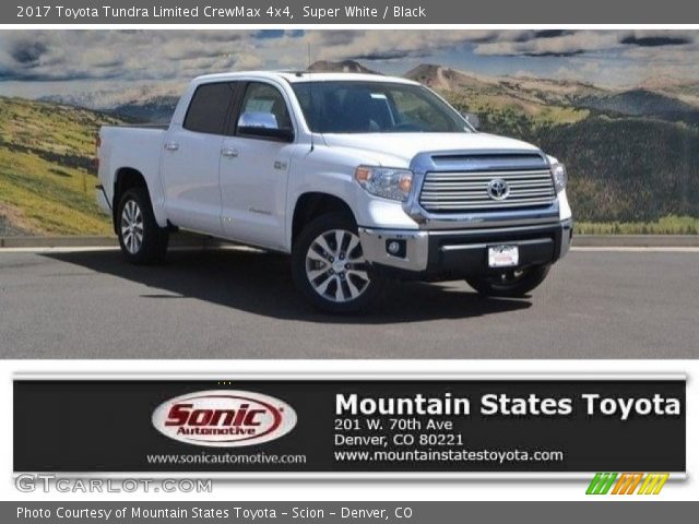 2017 Toyota Tundra Limited CrewMax 4x4 in Super White