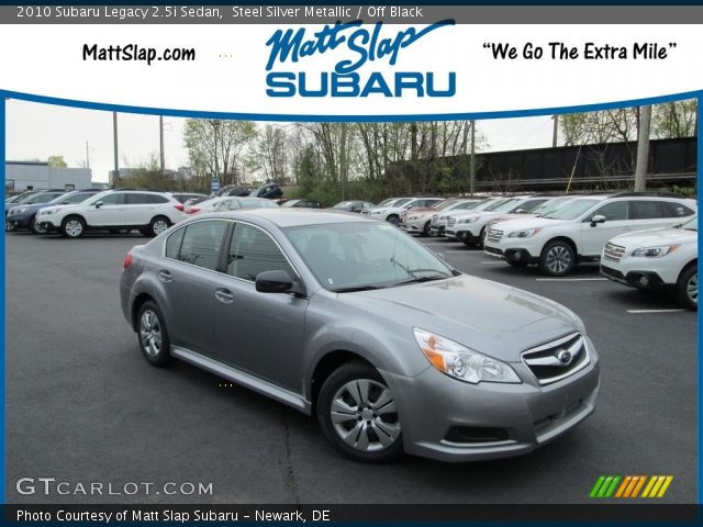 2010 Subaru Legacy 2.5i Sedan in Steel Silver Metallic