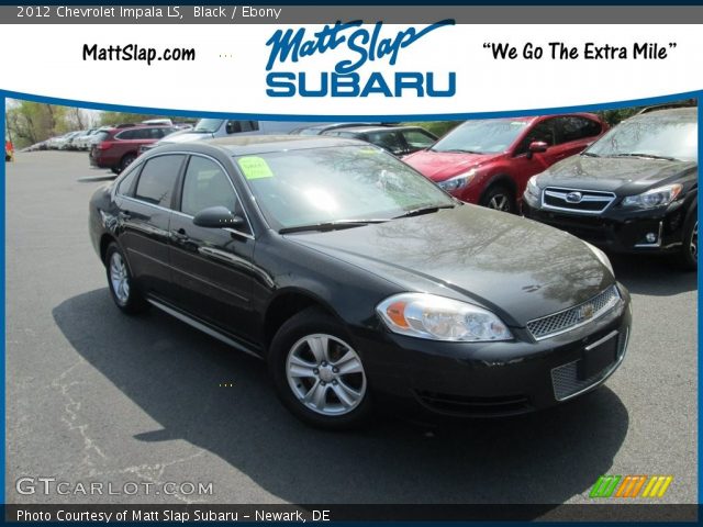 2012 Chevrolet Impala LS in Black