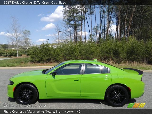 2017 Dodge Charger SXT in Green Go