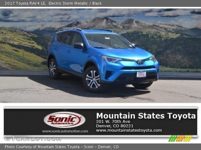 2017 Toyota RAV4 LE in Electric Storm Metallic