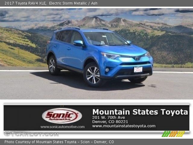 2017 Toyota RAV4 XLE in Electric Storm Metallic