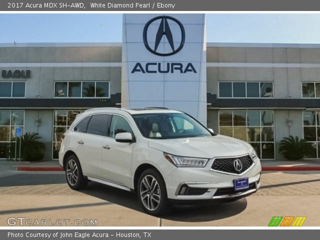 2017 Acura MDX SH-AWD in White Diamond Pearl