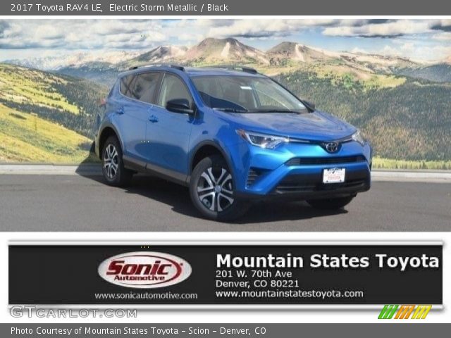 2017 Toyota RAV4 LE in Electric Storm Metallic