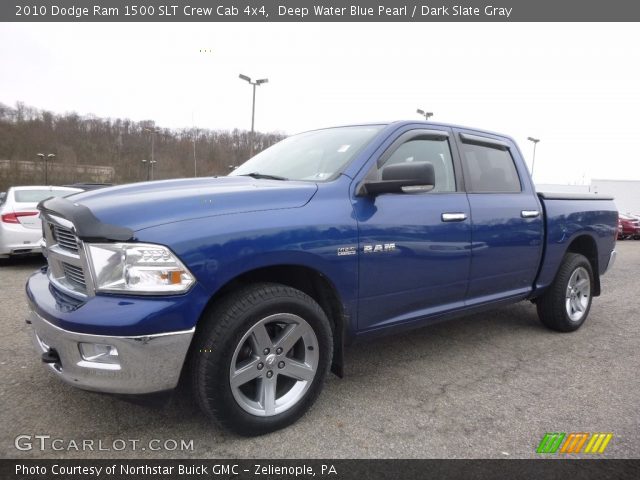 2010 Dodge Ram 1500 SLT Crew Cab 4x4 in Deep Water Blue Pearl