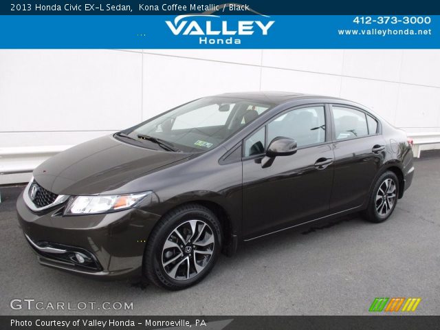 2013 Honda Civic EX-L Sedan in Kona Coffee Metallic