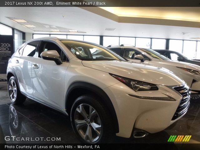 2017 Lexus NX 200t AWD in Eminent White Pearl