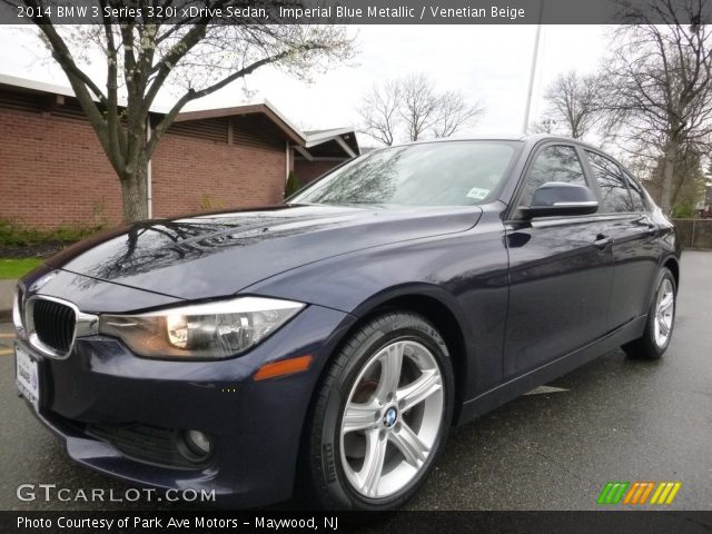 2014 BMW 3 Series 320i xDrive Sedan in Imperial Blue Metallic